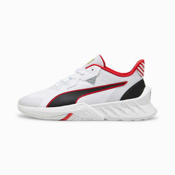 Zapatillas Ferrari Maco SL 2.0, PUMA White-Rosso Corsa, large-ARG