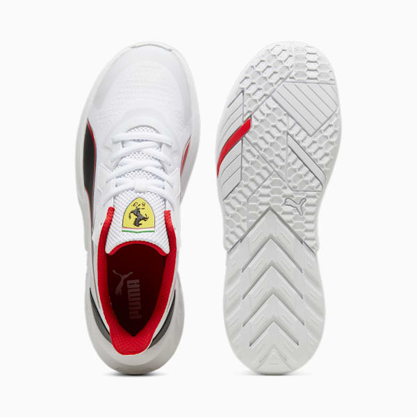 Zapatillas Ferrari Maco SL 2.0, PUMA White-Rosso Corsa, large-ARG