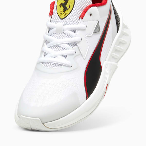 Zapatillas Ferrari Maco SL 2.0, PUMA White-Rosso Corsa, large-ARG