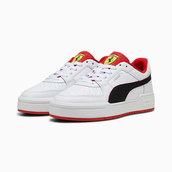 Zapatillas Scuderia Ferrari CA Pro, PUMA White-PUMA Black, large-ARG