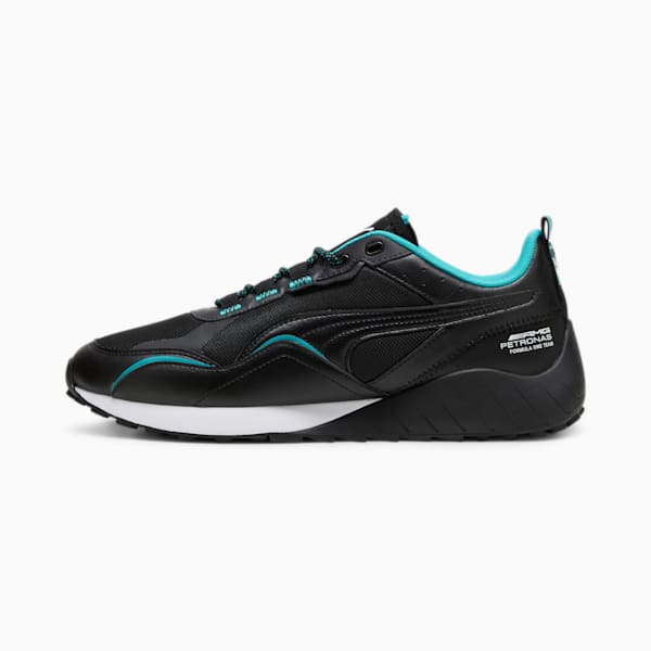 Mercedes AMG-Petronas F1® SPEEDFUSION 2.0 Unisex Shoes, PUMA Black-Sheen Green, large-ZAF