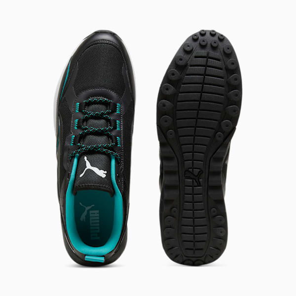 Mercedes AMG-Petronas F1® SPEEDFUSION 2.0 Unisex Shoes, PUMA Black-Sheen Green, large-ZAF