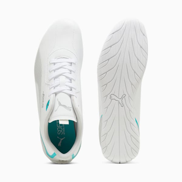 Mercedes-AMG PETRONAS Neo Cat 2.0 Driving Shoes, PUMA White-Sheen Green, large-ZAF