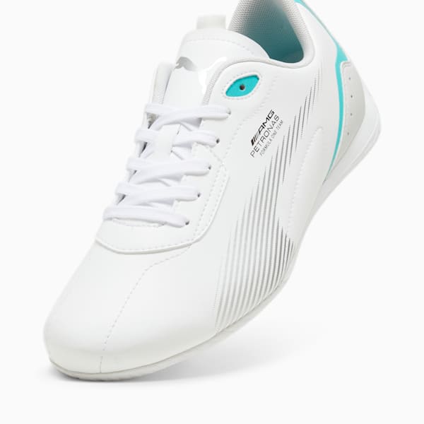 Mercedes-AMG PETRONAS Neo Cat 2.0 Driving Shoes, PUMA White-Sheen Green, large-ZAF