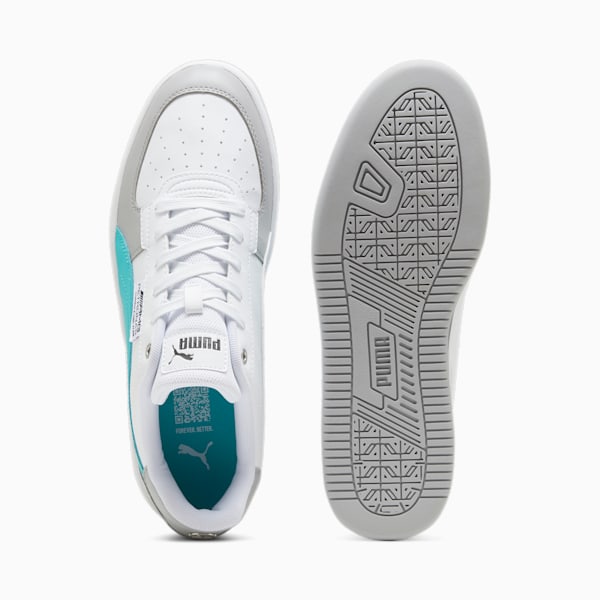 Mercedes-AMG PETRONAS Caven 2.0 Sneakers, PUMA White-Sheen Green- Team Silver, large-ZAF