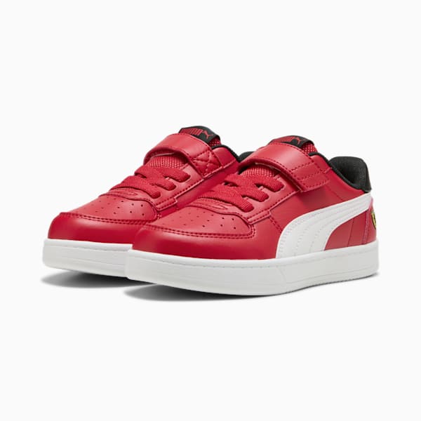 Scuderia Ferrari HP Caven 2.0 Kids' Sneakers, Rosso Corsa-PUMA White, large-ZAF