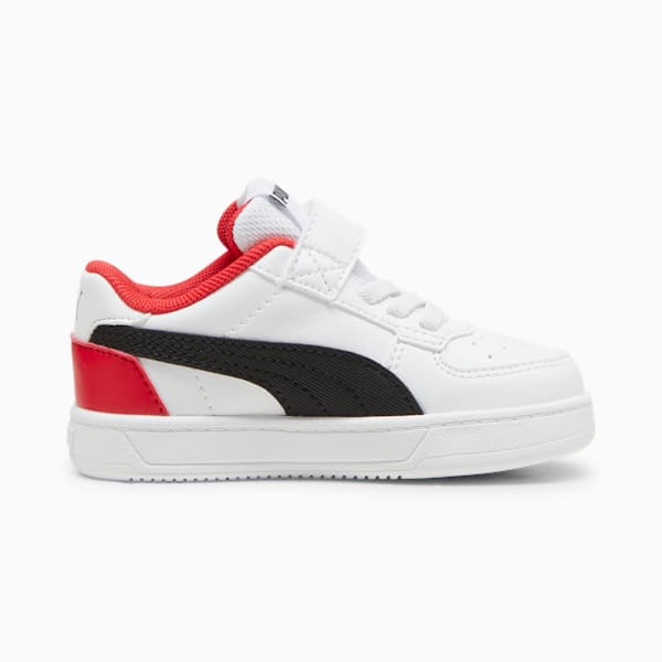 Tenis para infantes Scuderia Ferrari Caven 2.0, PUMA White-PUMA Black-Rosso Corsa, large-MEX