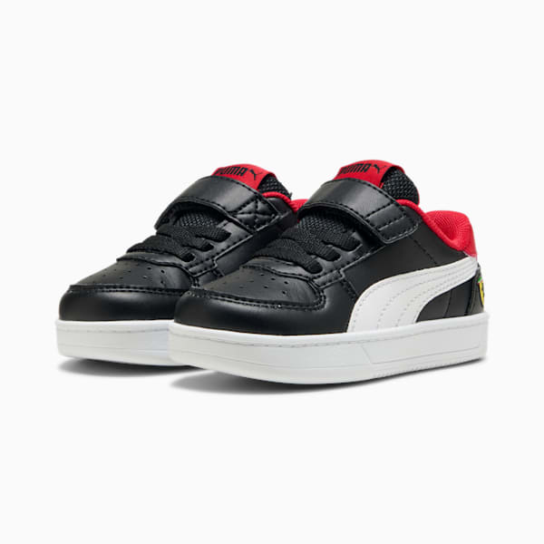 Tenis para infantes Scuderia Ferrari Caven 2.0, PUMA Black-PUMA White, large-MEX