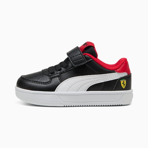 Tenis para infantes Scuderia Ferrari Caven 2.0, PUMA Black-PUMA White, large-MEX