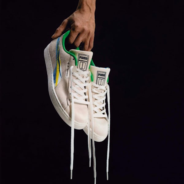 BMW MMS Suede Lichtenstein, Warm White-PUMA Green, large-ZAF