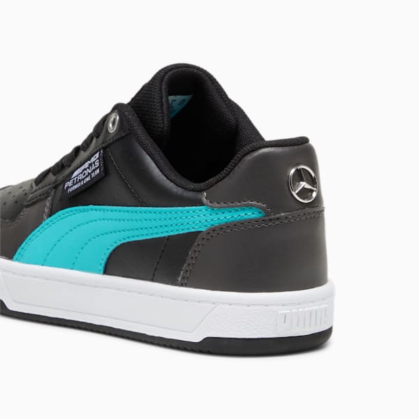 Mercedes-AMG PETRONAS Caven 2.0 Youth Sneakers, PUMA Black-Sheen Green, large-ZAF