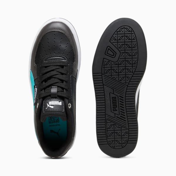 Mercedes-AMG PETRONAS Caven 2.0 Youth Sneakers, PUMA Black-Sheen Green, large-ZAF
