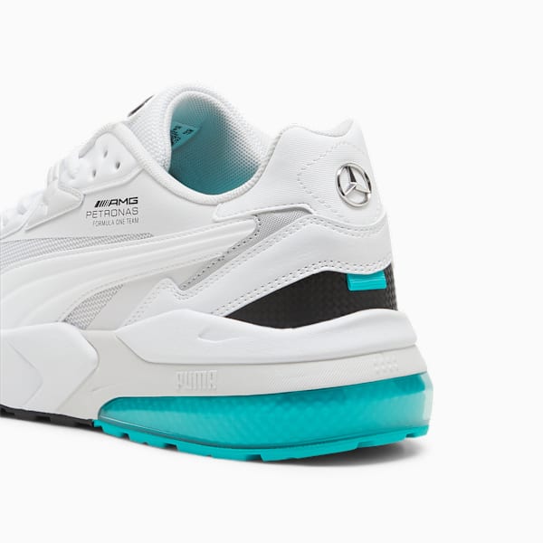 Mercedes-AMG Petronas Motorsport VIS2K Motorsport Shoe, Feather Gray-PUMA White-Sheen Green, large-MEX