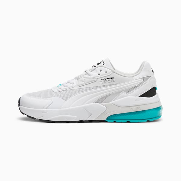 Mercedes-AMG Petronas Motorsport VIS2K Motorsport Shoe, Feather Gray-PUMA White-Sheen Green, large-MEX