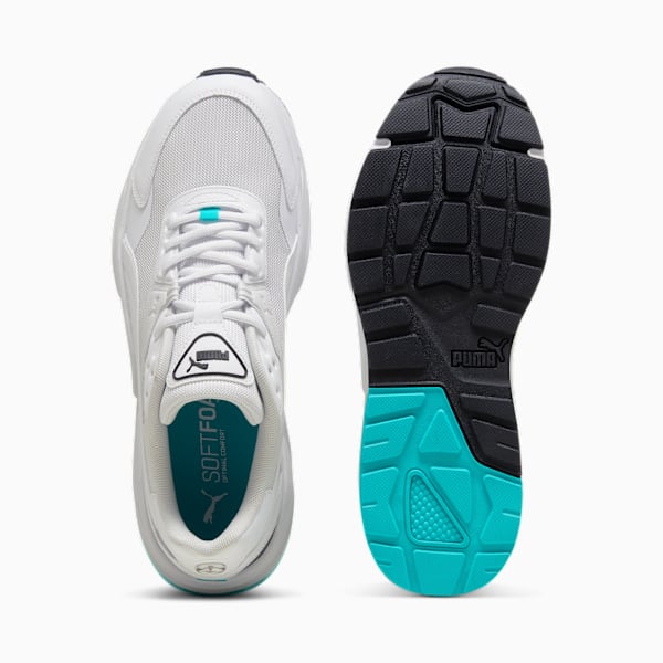Mercedes-AMG Petronas Motorsport VIS2K Motorsport Shoe, Feather Gray-PUMA White-Sheen Green, large-MEX