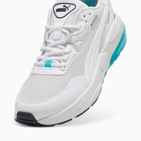 Mercedes-AMG Petronas Motorsport VIS2K Motorsport Shoe, Feather Gray-PUMA White-Sheen Green, large-MEX