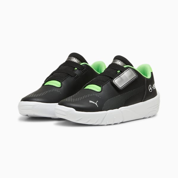Mercedes-AMG Petronas F1® Drift Cat Decima 2.0 Sneakers Kids, PUMA Black-Fizzy Green, large-ZAF