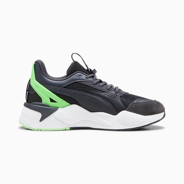 Mercedes-AMG Petronas F1 RS-X Textile Sneakers Unisex, PUMA Black-PUMA White-Fizzy Green, large-MEX