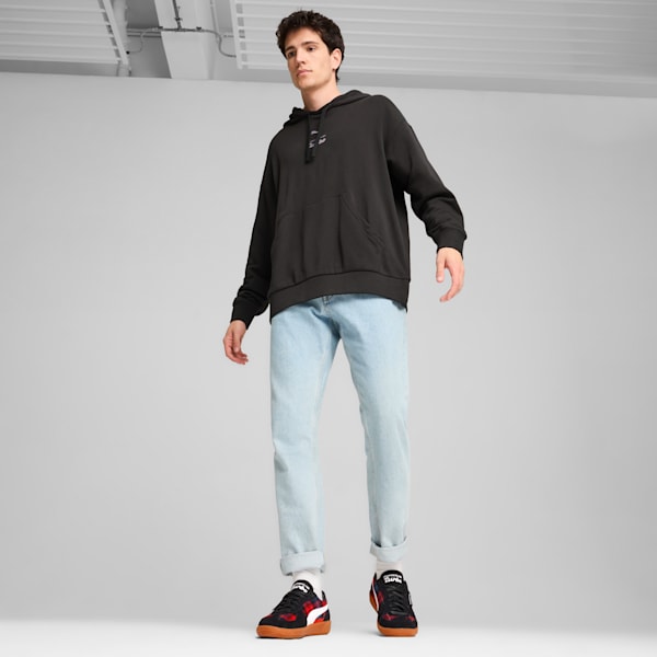 PUMA x PORSCHE LEGACY Palermo Tartan Sneakers Unisex, PUMA Black-PUMA White, large-ZAF