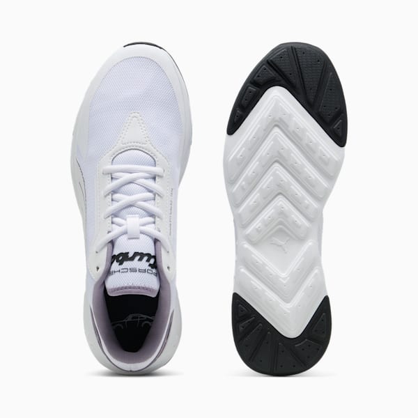 Porsche Legacy Tiburion Logo Turbo Sneakers Unisex, PUMA White-Pale Plum, large-ZAF