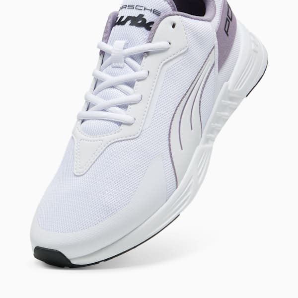 Porsche Legacy Tiburion Logo Turbo Sneakers Unisex, PUMA White-Pale Plum, large-ZAF