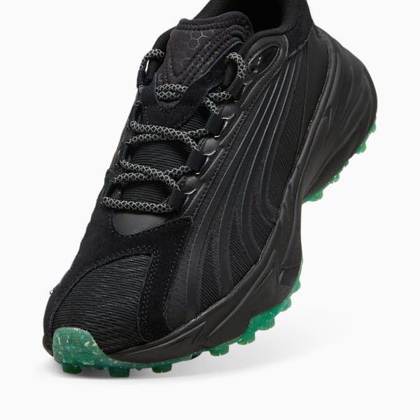Mercedes-AMG Petronas F1® Spirex Sneakers Unisex, PUMA Black-Fizzy Green, large-ZAF