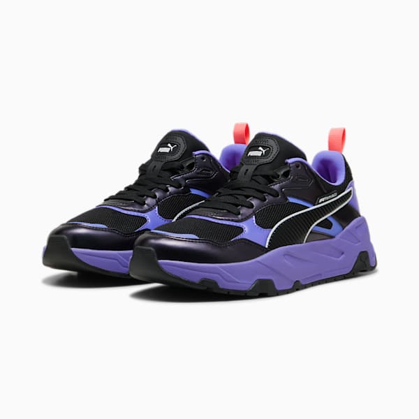 F1® Trinity Neon Sneakers Unisex, PUMA Black-Dark Amethyst, large-ZAF