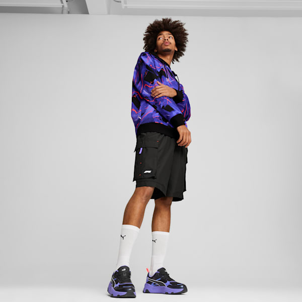 F1® Trinity Neon Sneakers Unisex, PUMA Black-Dark Amethyst, large-ZAF