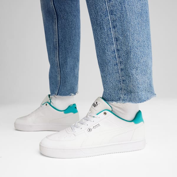 Mercedes-AMG Petronas F1 Caven 2.0 Sneakers Unisex, PUMA White-Sheen Green, large-MEX