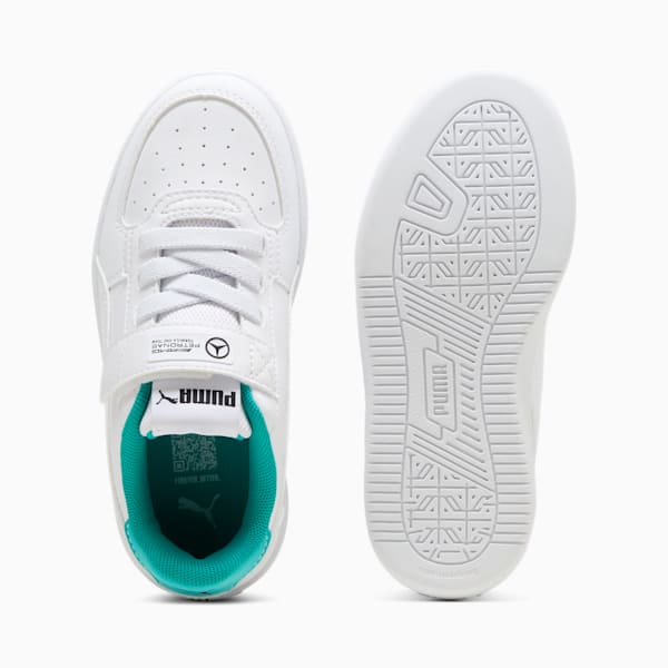 Mercedes-AMG Petronas F1® Caven 2.0 AC+ Sneakers Kids, PUMA White-Sheen Green, large-ZAF