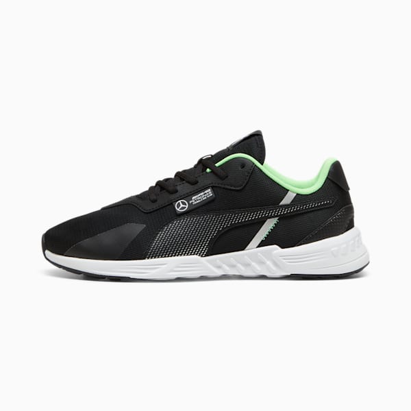 Mercedes-AMG Petronas F1® Tiburion Sneakers Unisex, PUMA Black-Fizzy Green, large-ZAF