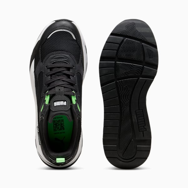 Mercedes-AMG Petronas F1® Trinity Sneakers Unisex, PUMA Black-Fizzy Green, large-ZAF