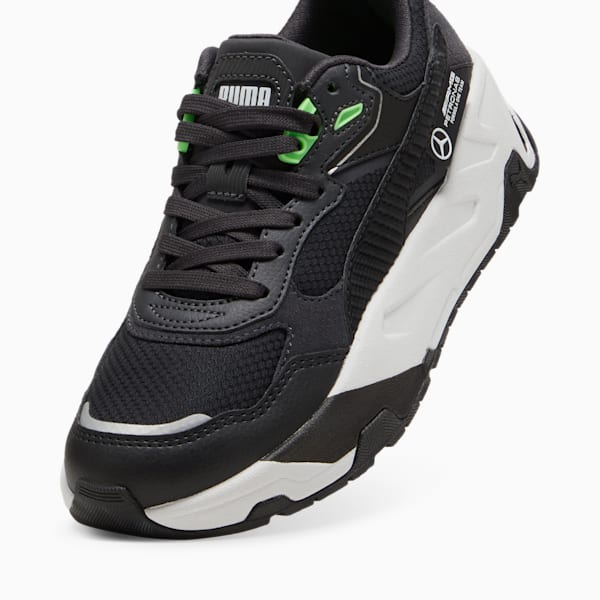 Mercedes-AMG Petronas F1® Trinity Sneakers Youth, PUMA Black-Fizzy Green, large-ZAF