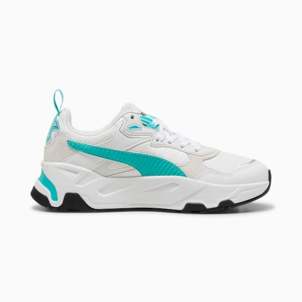 Mercedes-AMG Petronas F1 Trinity Sneakers Youth, PUMA White-Sheen Green, large-MEX