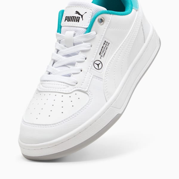 Mercedes-AMG Petronas F1® Caven 2.0 Sneakers Youth, PUMA White-Sheen Green, large-ZAF
