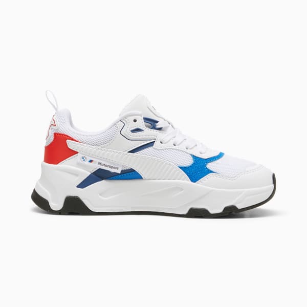 Tenis Hombre BMW M Motorsport Trinity, PUMA White-Pro Blue-Pop Red, large-MEX