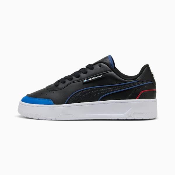 BMW M Motorsport CA Match Sneakers, PUMA Black-Pro Blue-Pop Red, large-MEX