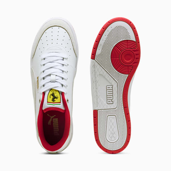 Tenis Scuderia Ferrari Tune Cat, PUMA White-Rosso Corsa, large-MEX