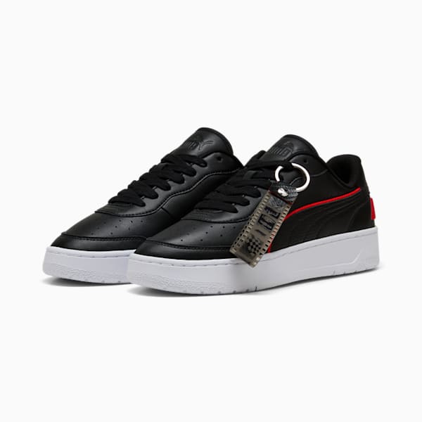 F1® CA Match Sneakers Unisex, PUMA Black-Pop Red, large-ZAF