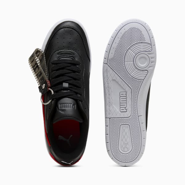 F1® CA Match Sneakers Unisex, PUMA Black-Pop Red, large-ZAF
