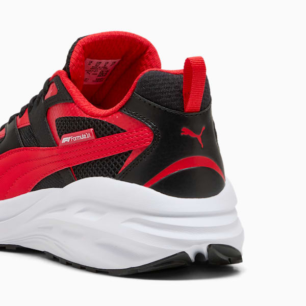 F1 Hypnotic LS Sneakers, PUMA Black-Pop Red, large-MEX