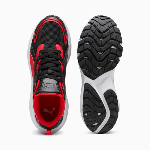 F1 Hypnotic LS Sneakers, PUMA Black-Pop Red, large-MEX