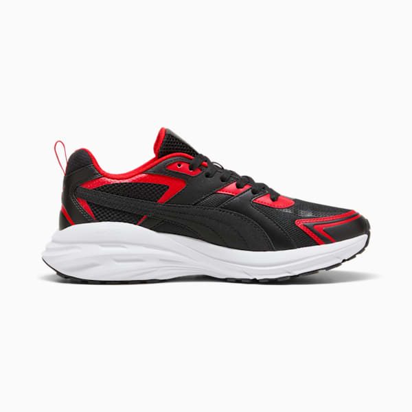 F1 Hypnotic LS Sneakers, PUMA Black-Pop Red, large-MEX