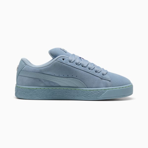 BMW M Motorsport Suede XL Sneakers, Blue Wash-Fast Yellow, large-ZAF