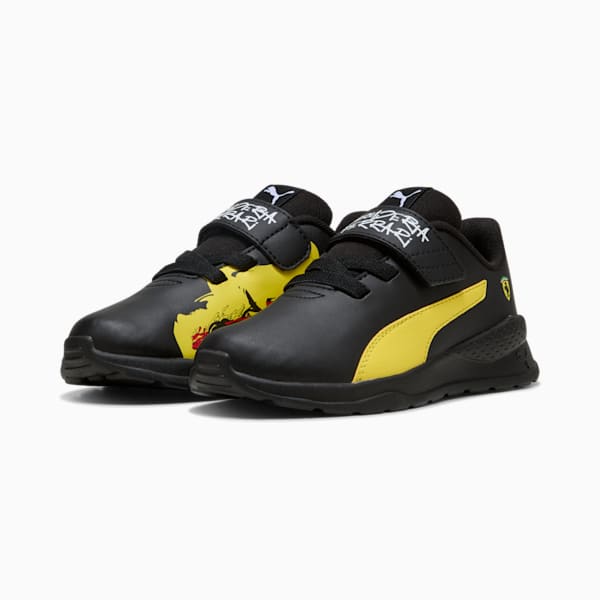 Tenis Scuderia Ferrari HP Anzarun para niños, PUMA Black-Speed Yellow, large-MEX