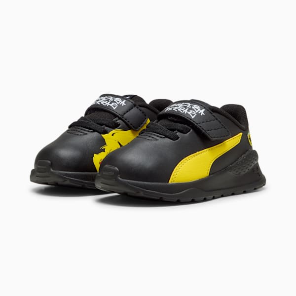 Tenis Scuderia Ferrari HP Anzarun para bebés, PUMA Black-Speed Yellow, large-MEX