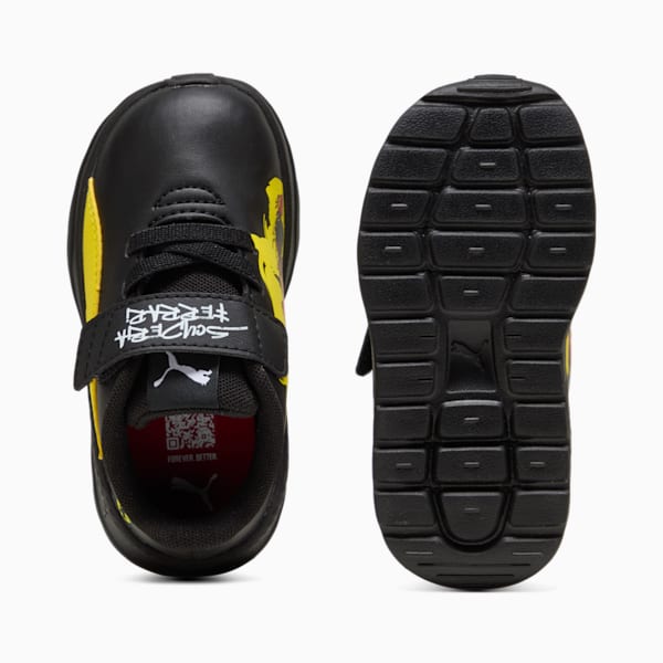 Tenis Scuderia Ferrari HP Anzarun para bebés, PUMA Black-Speed Yellow, large-MEX