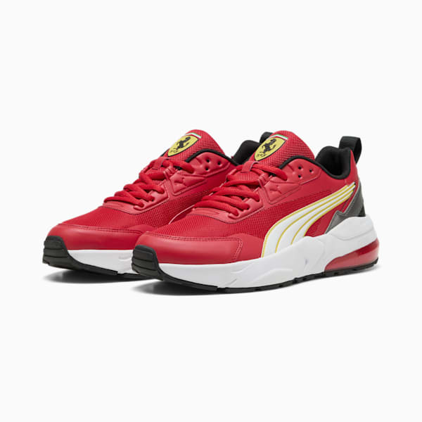 Scuderia Ferrari HP Vis2K Sneakers, PUMA White-Rosso Corsa, large-ZAF