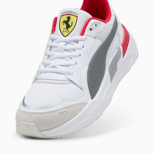 Scuderia Ferrari HP Trinity 2 Sneakers Unisex, PUMA White-Flat Medium Gray, large-ZAF