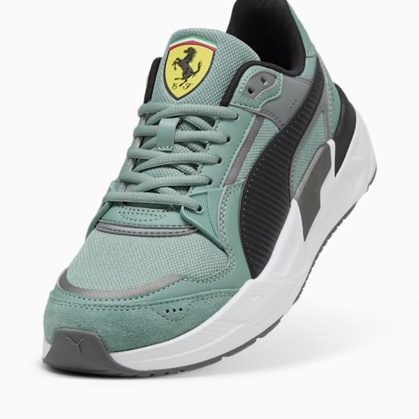 Scuderia Ferrari Trinity 2 Sneakers Unisex, PUMA Black-Green Moon, large-MEX